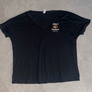 Titos shirt. Large v-neck. Worn twice. Perfect condition